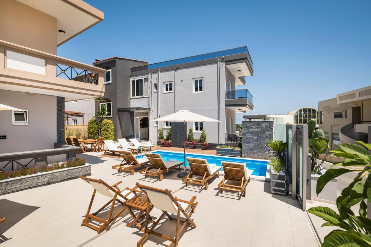 Sun Ray Luxury Apartments Agia Marina Eksteriør billede