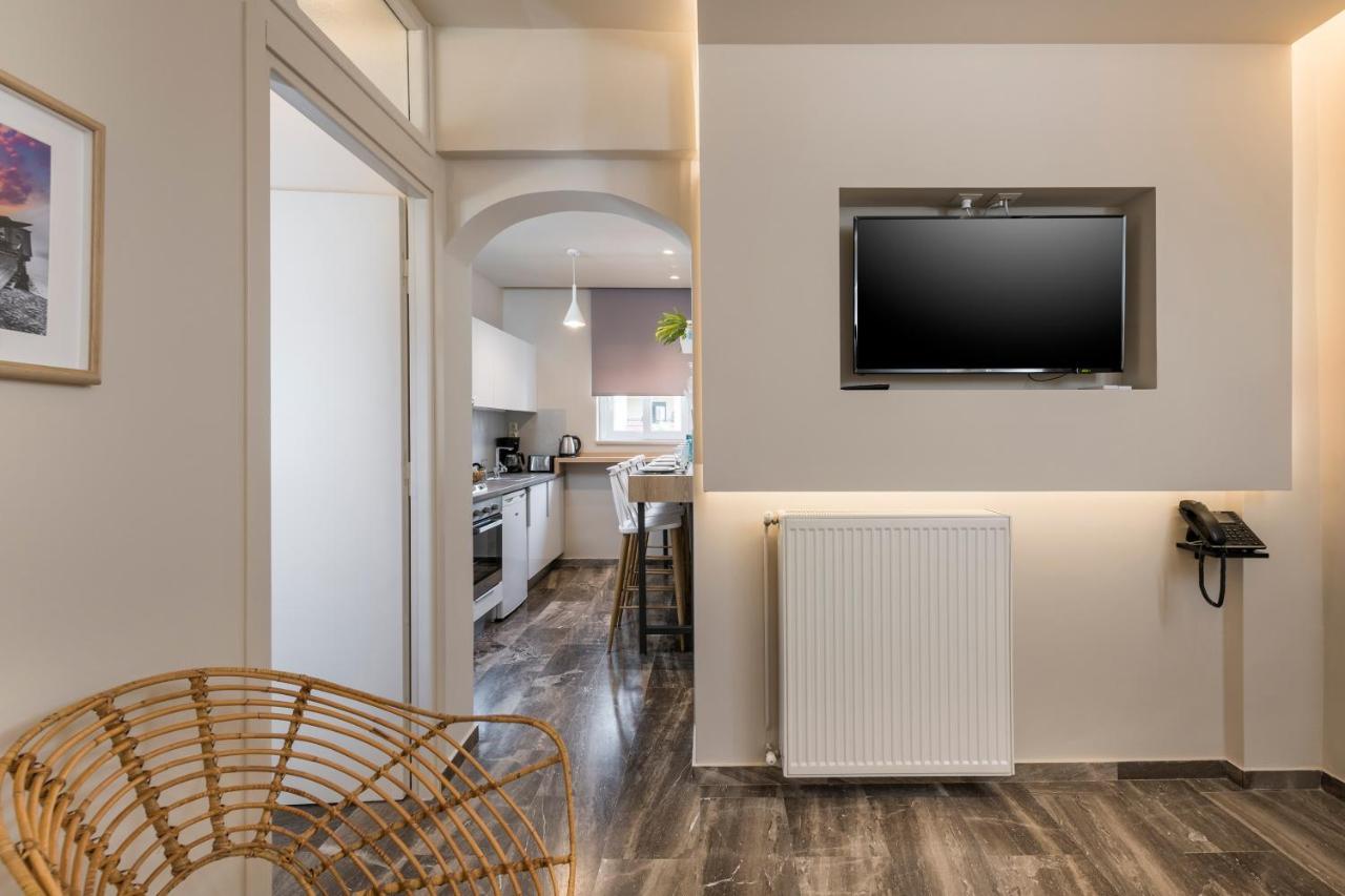 Sun Ray Luxury Apartments Agia Marina Eksteriør billede