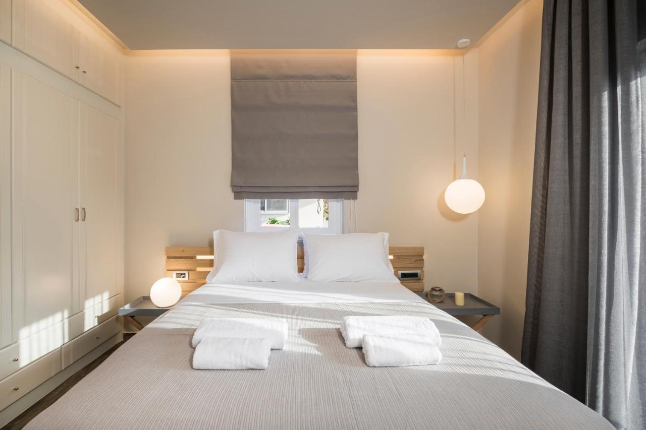 Sun Ray Luxury Apartments Agia Marina Eksteriør billede