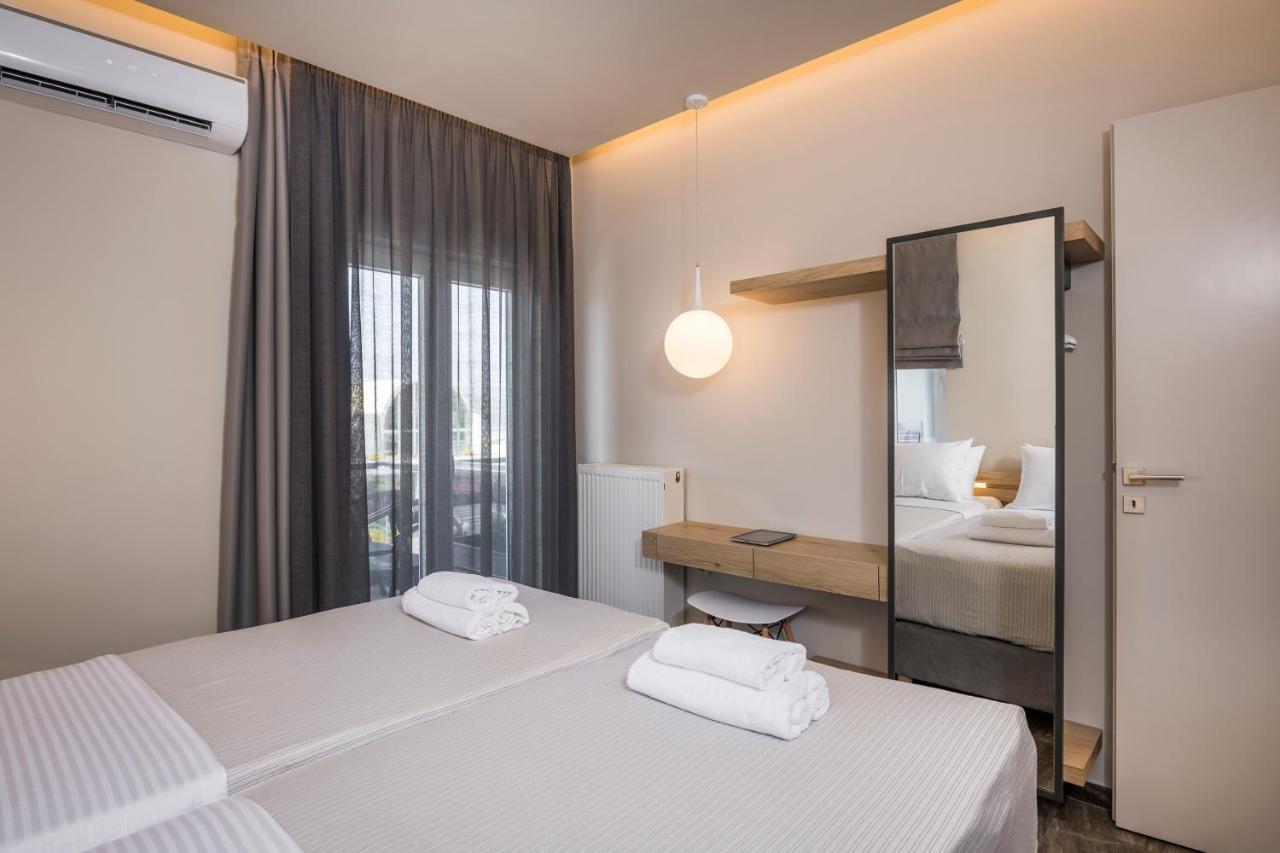 Sun Ray Luxury Apartments Agia Marina Eksteriør billede