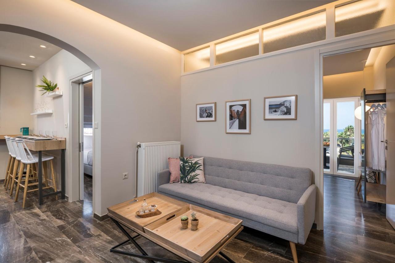 Sun Ray Luxury Apartments Agia Marina Eksteriør billede