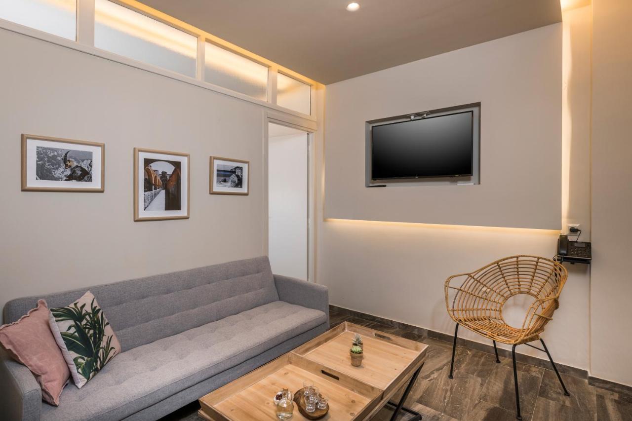 Sun Ray Luxury Apartments Agia Marina Eksteriør billede